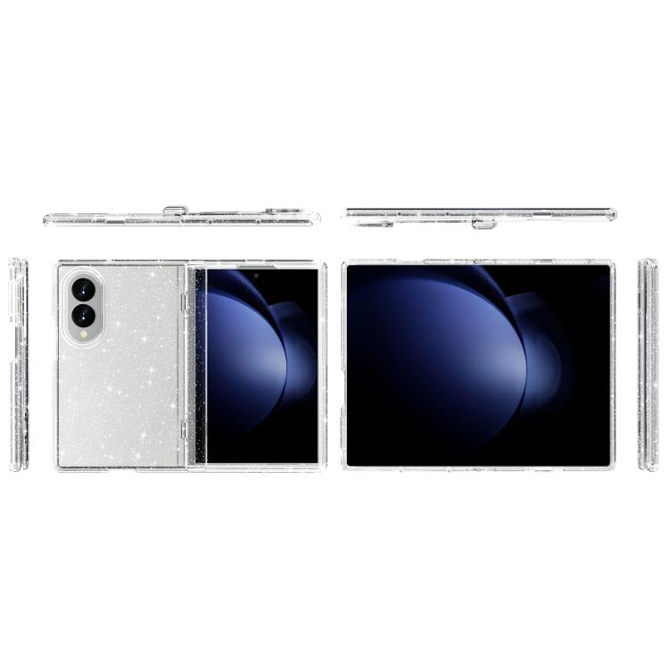 Custodia per telefono antiurto Terminator con glitter in polvere, For Galaxy Z Fold8 5G, For Galaxy Z Fold8 Ultra 5G, For Galaxy Z Flip8 5G