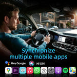 Mini Smart Box 2 in 1 per auto, display wireless con adattatore Android Auto e CarPlay., ZYD-B19P