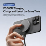 Box esterno magnetico per hard disk portatile M.2 2230 NVMe SSD, Card Reader No PD, Round PD100W, Square PD100W