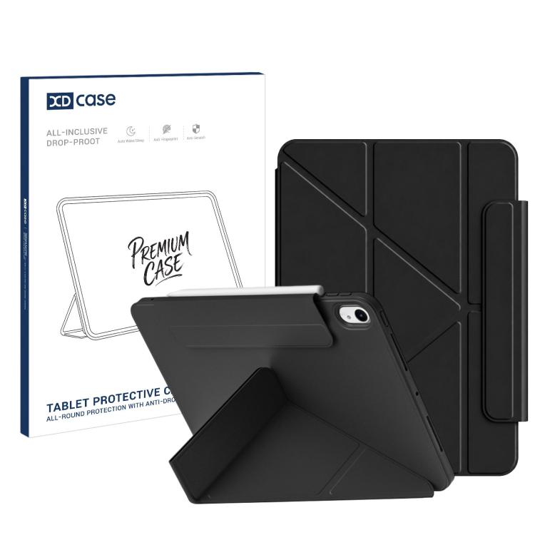 Custodia in pelle XDcase per tablet, con chiusura magnetica a Y su entrambi i lati e portapenna., For iPad Air 11 2026/2025/2024, For iPad Pro 11 2025 / 2024, For iPad 2025 / 2022, For iPad Pro 11 2022/2021/2020/2018, For iPad Air 10.9 2022 / 2020