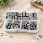 Rondelle piatte isolanti M2 - M12 in acciaio inox 304
