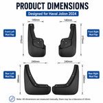 Set di 4 parafanghi per auto, For GreatWall Haval Jolion 2024