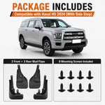 Set di 4 parafanghi per auto, For GreatWall Haval H5 with Pedal 2024