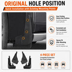 Set di 4 parafanghi per auto, For GreatWall Haval H5 with Pedal 2024