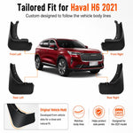Set di 4 parafanghi per auto, For GreatWall Haval H6 2021
