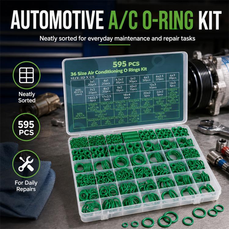 Kit di attrezzi per anello di gomma di fissaggio del climatizzatore auto a forma di O