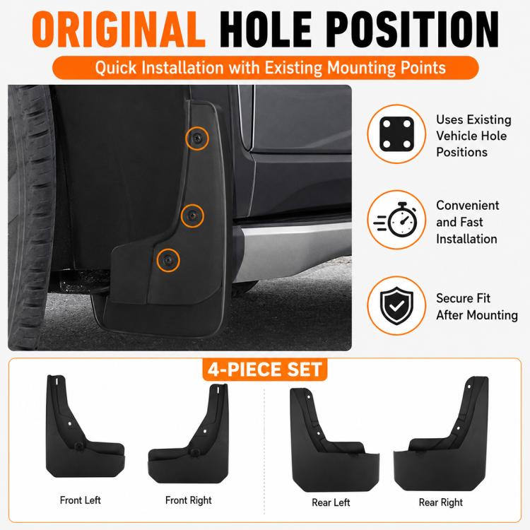 Set di 4 parafanghi per auto, For GreatWall Haval Menglong New Energy 2026