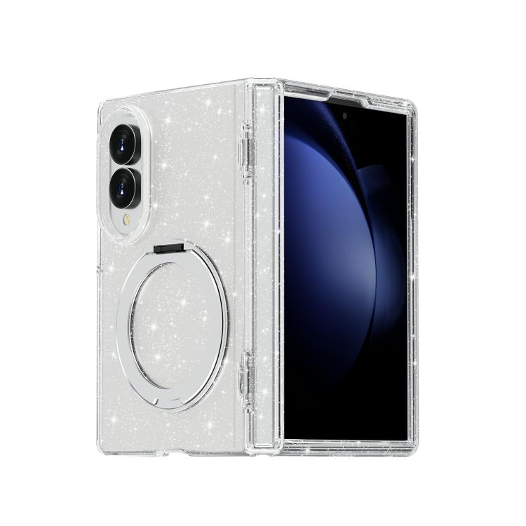 Custodia per telefono con supporto magnetico e glitter in stile Terminator., For Galaxy Z Fold8 5G, For Galaxy Z Fold8 Ultra 5G, For Galaxy Z Flip8 5G
