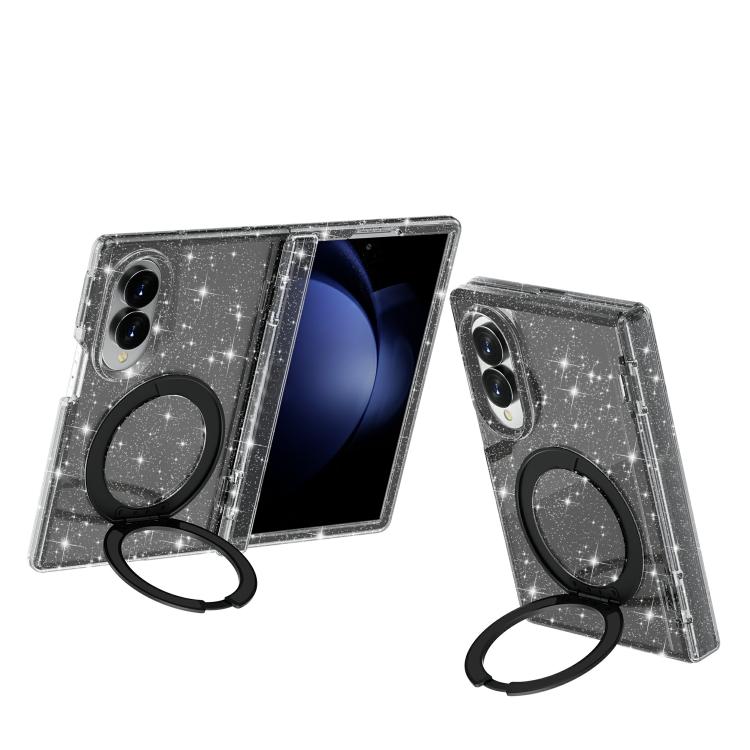 Custodia per telefono con supporto magnetico e glitter in stile Terminator., For Galaxy Z Fold8 5G, For Galaxy Z Fold8 Ultra 5G, For Galaxy Z Flip8 5G