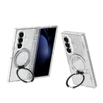 Custodia per telefono con supporto magnetico e glitter in stile Terminator., For Galaxy Z Fold8 5G, For Galaxy Z Fold8 Ultra 5G, For Galaxy Z Flip8 5G