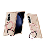 Custodia per telefono con supporto magnetico e glitter in stile Terminator., For Galaxy Z Fold8 5G, For Galaxy Z Fold8 Ultra 5G, For Galaxy Z Flip8 5G