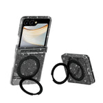 Custodia per telefono con supporto magnetico e glitter in stile Terminator., For Galaxy Z Fold8 5G, For Galaxy Z Fold8 Ultra 5G, For Galaxy Z Flip8 5G