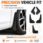 Set di 4 parafanghi per auto, For GreatWall Haval Xiaolong MAX 2025