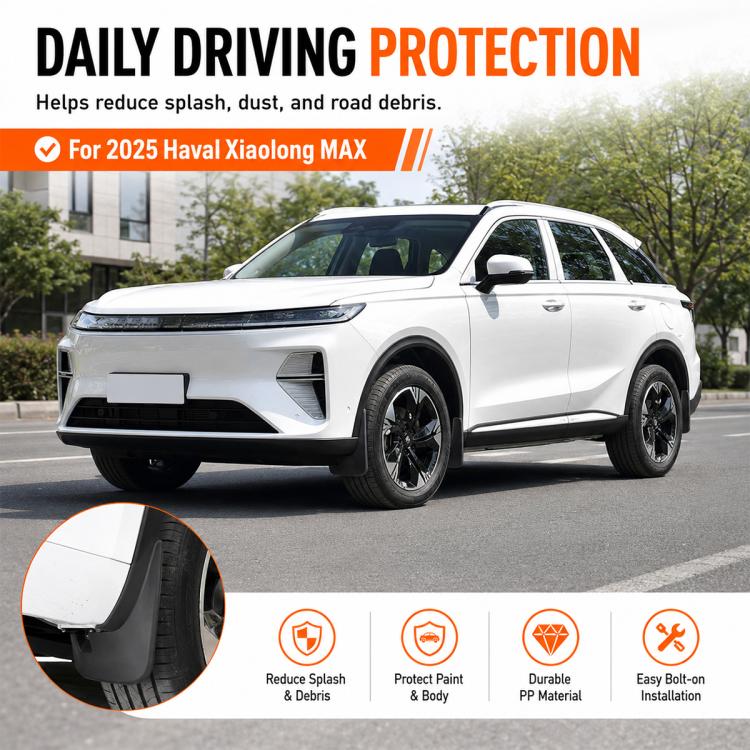 Set di 4 parafanghi per auto, For GreatWall Haval Xiaolong MAX 2025