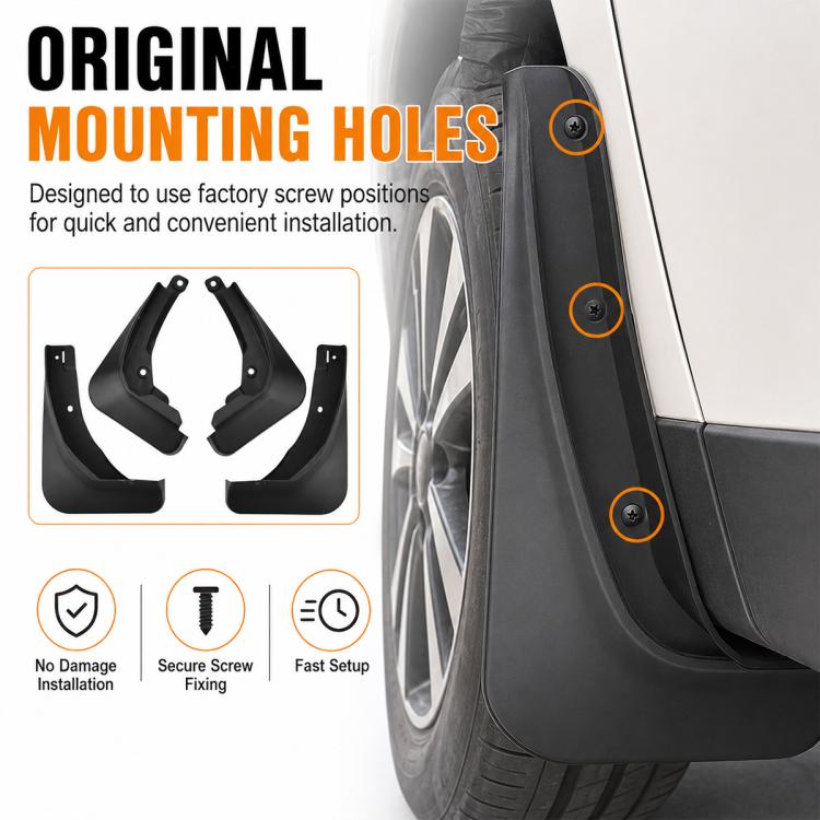 Set di 4 parafanghi per auto, For GreatWall Haval H6 2024