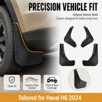 Set di 4 parafanghi per auto, For GreatWall Haval H6 2024