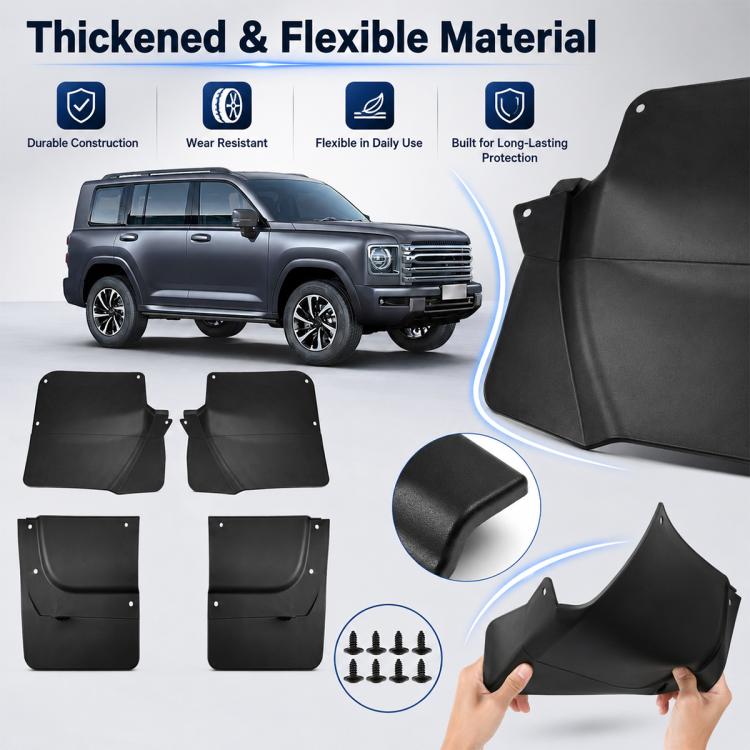 Set di 4 parafanghi per auto, For GreatWall Haval H9 2024