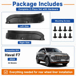 2 pezzi/set Parafanghi posteriori per auto, For GreatWall Haval F7 2024 2pcs/Set