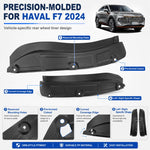 2 pezzi/set Parafanghi posteriori per auto, For GreatWall Haval F7 2024 2pcs/Set