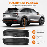 2 pezzi/set Parafanghi posteriori per auto, For GreatWall Haval F7 2024 2pcs/Set