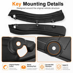 2 pezzi/set Parafanghi posteriori per auto, For GreatWall Haval F7 2024 2pcs/Set