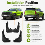 Set di 4 parafanghi per auto, For GreatWall Haval H3 2024