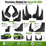 Set di 4 parafanghi per auto, For GreatWall Haval H3 2024