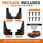 Set di 4 parafanghi per auto, For GreatWall Haval Dargo with Pedal 2021
