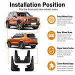 Set di 4 parafanghi per auto, For GreatWall Haval Dargo with Pedal 2021