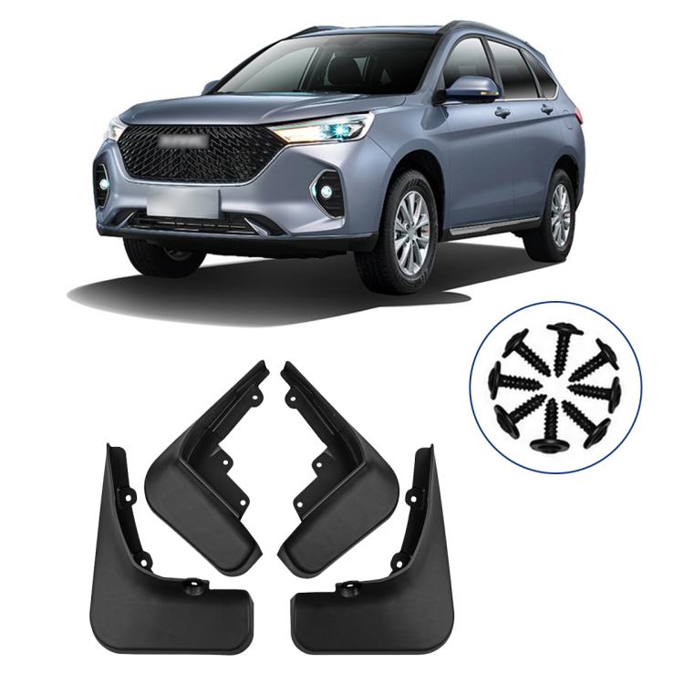 Set di 4 parafanghi per auto, For GreatWall Haval M6 Plus 2021-2023