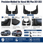 Set di 4 parafanghi per auto, For GreatWall Haval M6 Plus 2021-2023