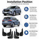 Set di 4 parafanghi per auto, For GreatWall Haval M6 Plus 2021-2023