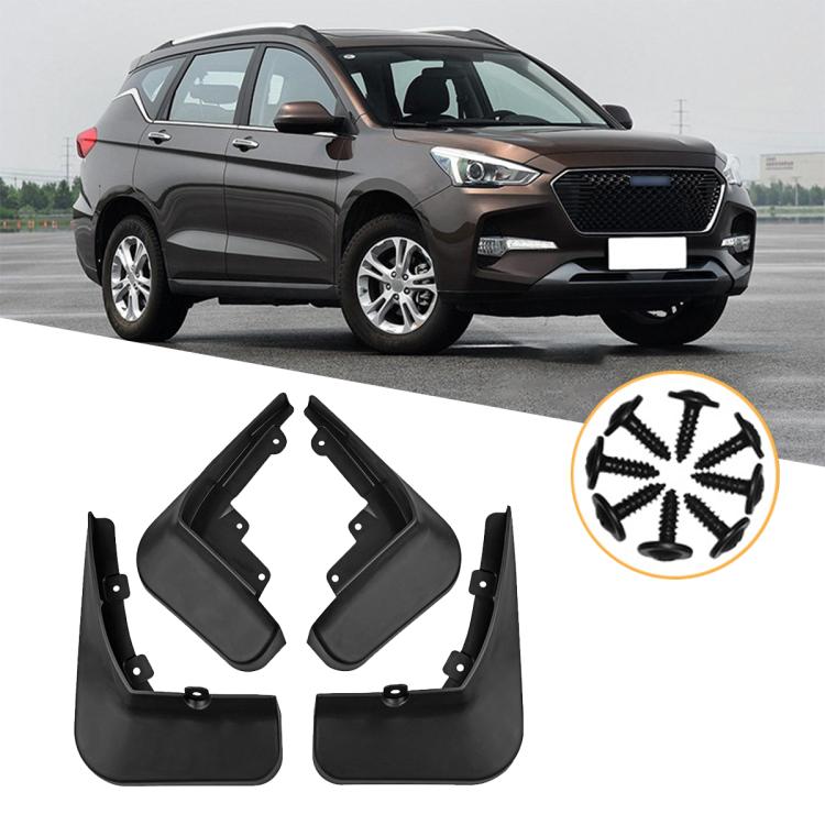 Set di 4 parafanghi per auto, For GreatWall Haval M6 2017-2019