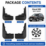 Set di 4 parafanghi per auto, For GreatWall Haval M6 2017-2019