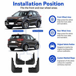Set di 4 parafanghi per auto, For GreatWall Haval M6 2017-2019