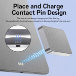 Connettore di ricarica wireless magnetico Smart PIN da 18 W, For iPad Air 13 2026 / 2025 / 2024, For iPad Air 11 2026 / 2025 / 2024, For iPad Pro 13 2025 / 2024, For iPad Pro 11 2025 / 2024