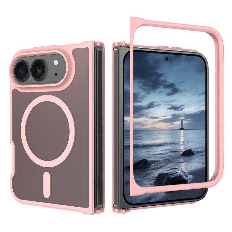 Custodia ibrida in TPU e PC con MagSafe, piacevole al tatto., For iPhone Fold