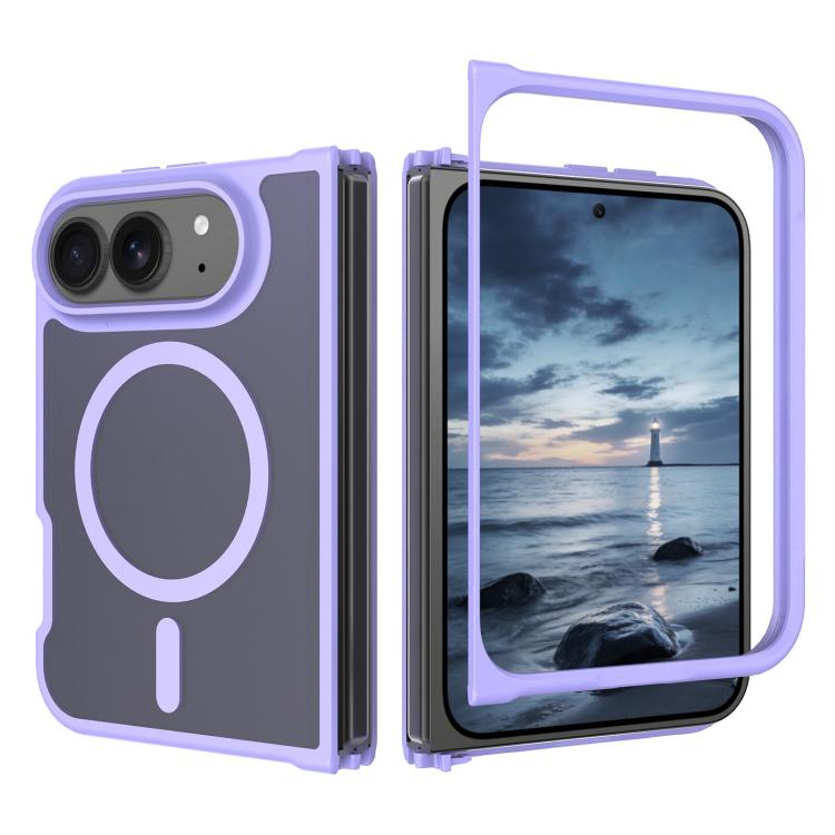Custodia ibrida in TPU e PC con MagSafe, piacevole al tatto., For iPhone Fold
