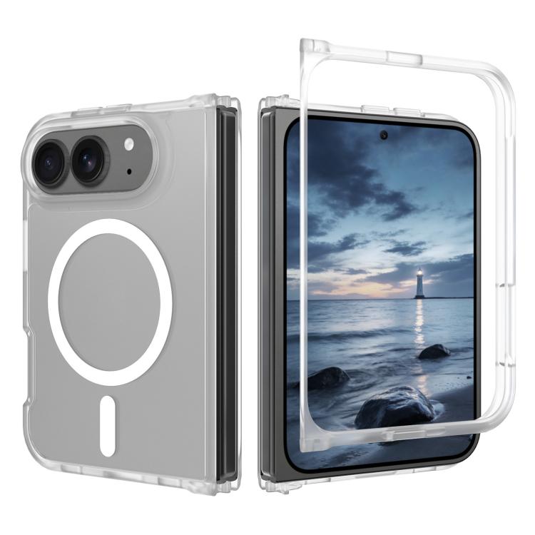 Custodia ibrida in TPU e PC con MagSafe, piacevole al tatto., For iPhone Fold
