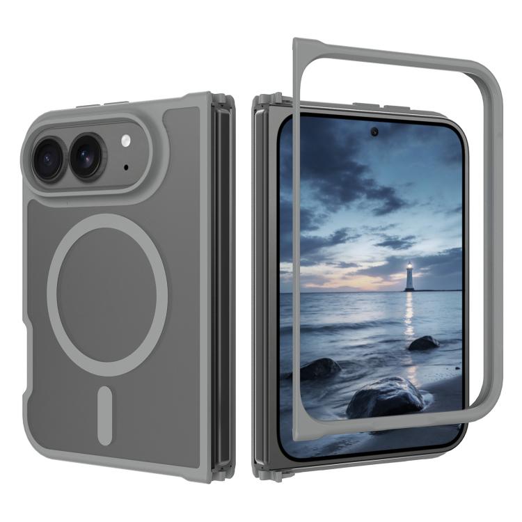 Custodia ibrida in TPU e PC con MagSafe, piacevole al tatto., For iPhone Fold