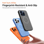 Custodia per telefono magnetica antiurto con effetto rinfrescante effetto ghiaccio., For iPhone 16 Pro Max, For iPhone 16 Pro, For iPhone 16, For iPhone 15 Pro Max