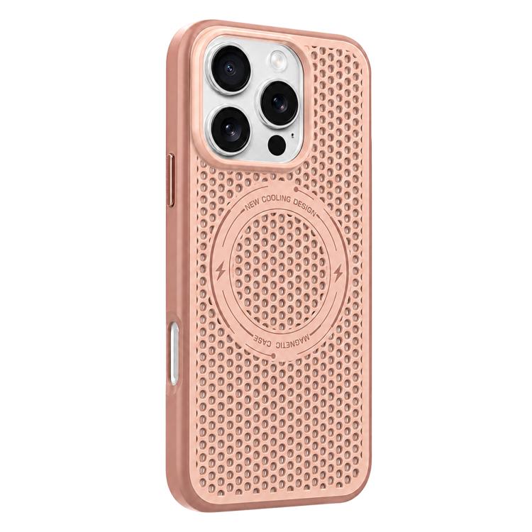Custodia per telefono magnetica antiurto con effetto rinfrescante effetto ghiaccio., For iPhone 16 Pro Max, For iPhone 16 Pro, For iPhone 16, For iPhone 15 Pro Max