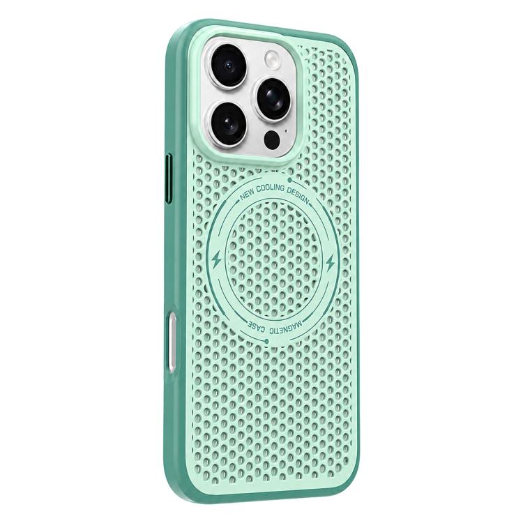 Custodia per telefono magnetica antiurto con effetto rinfrescante effetto ghiaccio., For iPhone 16 Pro Max, For iPhone 16 Pro, For iPhone 16, For iPhone 15 Pro Max