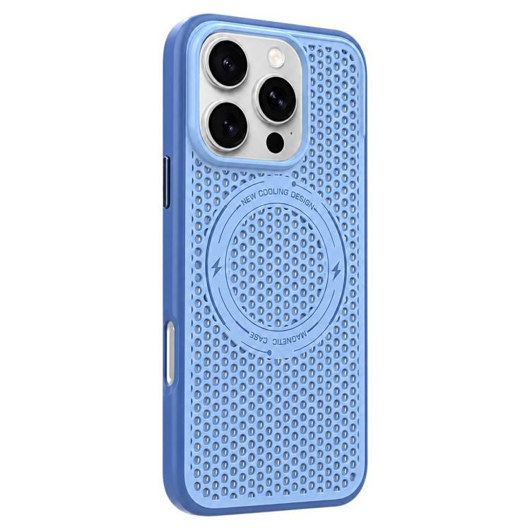 Custodia per telefono magnetica antiurto con effetto rinfrescante effetto ghiaccio., For iPhone 16 Pro Max, For iPhone 16 Pro, For iPhone 16, For iPhone 15 Pro Max