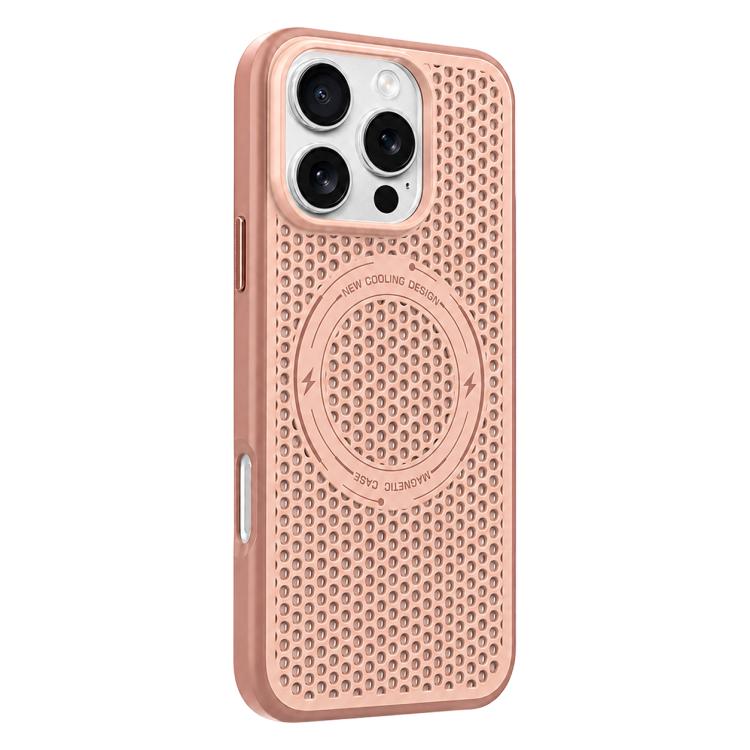 Custodia per telefono magnetica antiurto con effetto rinfrescante effetto ghiaccio., For iPhone 16 Pro Max, For iPhone 16 Pro, For iPhone 16, For iPhone 15 Pro Max
