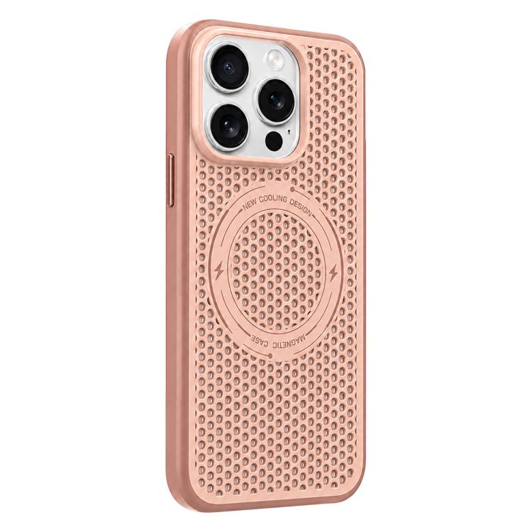 Custodia per telefono magnetica antiurto con effetto rinfrescante effetto ghiaccio., For iPhone 16 Pro Max, For iPhone 16 Pro, For iPhone 16, For iPhone 15 Pro Max