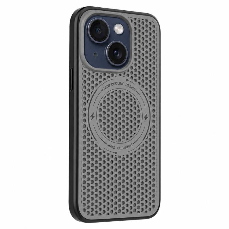 Custodia per telefono magnetica antiurto con effetto rinfrescante effetto ghiaccio., For iPhone 15 Pro, For iPhone 15, For iPhone 14, For iPhone 14 Pro