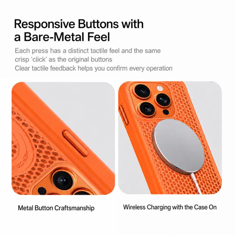 Custodia per telefono magnetica antiurto con effetto rinfrescante effetto ghiaccio., For iPhone 14 Pro Max, For iPhone 13 Pro Max, For iPhone 13 Pro, For iPhone 13