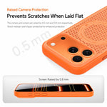 Custodia per telefono magnetica antiurto con effetto rinfrescante effetto ghiaccio., For iPhone 17 Pro Max, For iPhone 17 Pro, For iPhone 17, For iPhone Air