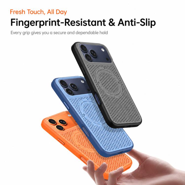 Custodia per telefono magnetica antiurto con effetto rinfrescante effetto ghiaccio., For iPhone 17 Pro Max, For iPhone 17 Pro, For iPhone 17, For iPhone Air